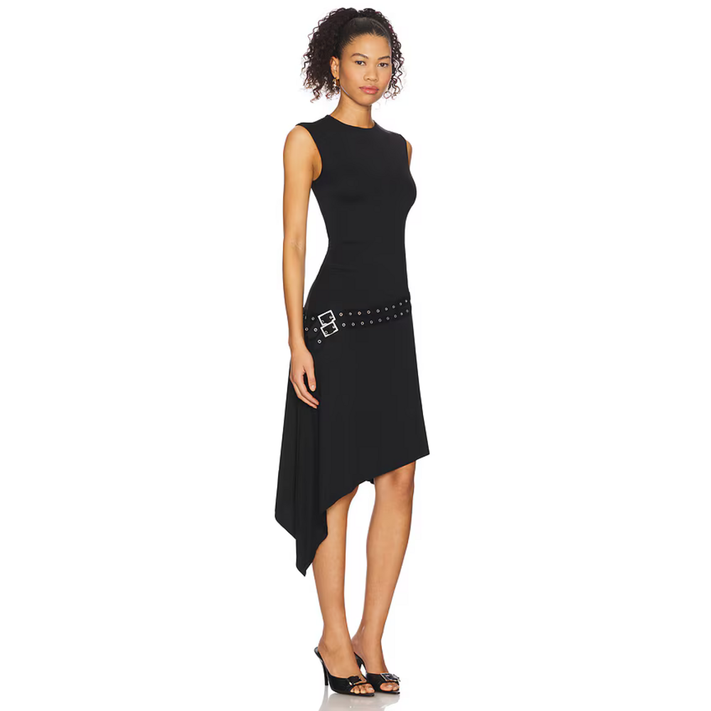 With Jean Gabriella Dress in Black - Picture 2 of 3